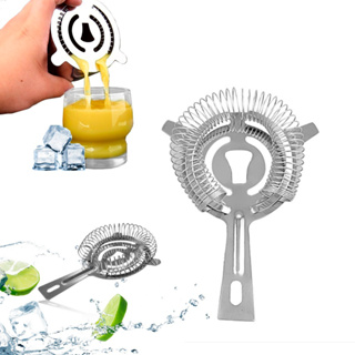 Coador Strainer De Gelo Profissional Aço Inox Barman Bebidas em Oferta na Shopee
