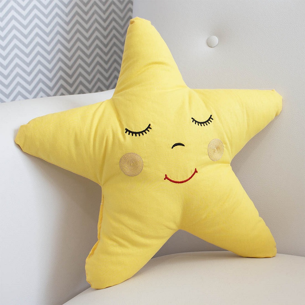 Almofada Decorativa Enfeite Infantil 100% ALgodão - Estrela