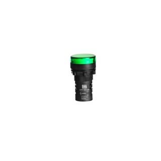 Sinaleiro Termoplástica Difuso Verde 22mm