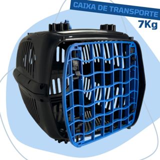 Caixa de Transporte Para Cachorro Gato N3 Pet Médio Grande Porte 7kg