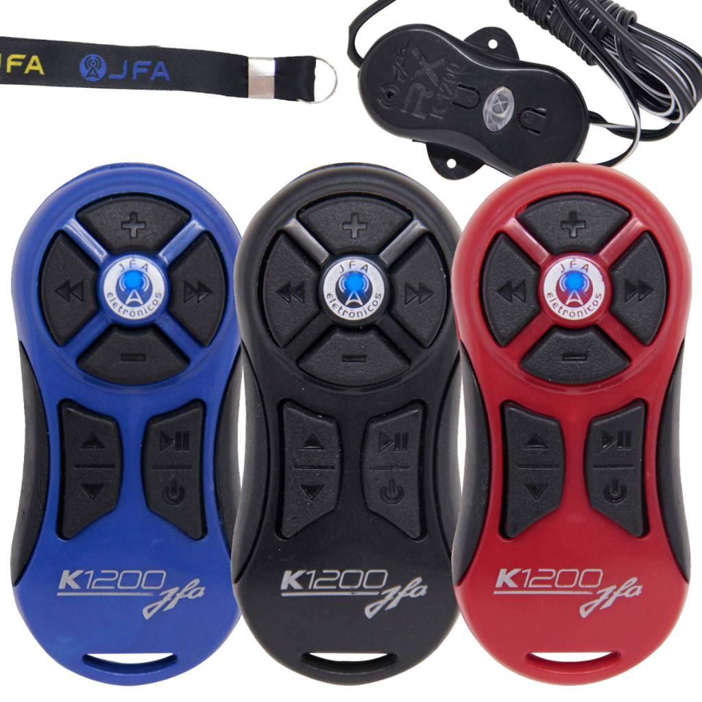 Controle Remoto JFA K1200 Longa Distância Metros Automotivo + Central Completo em Oferta na Shopee