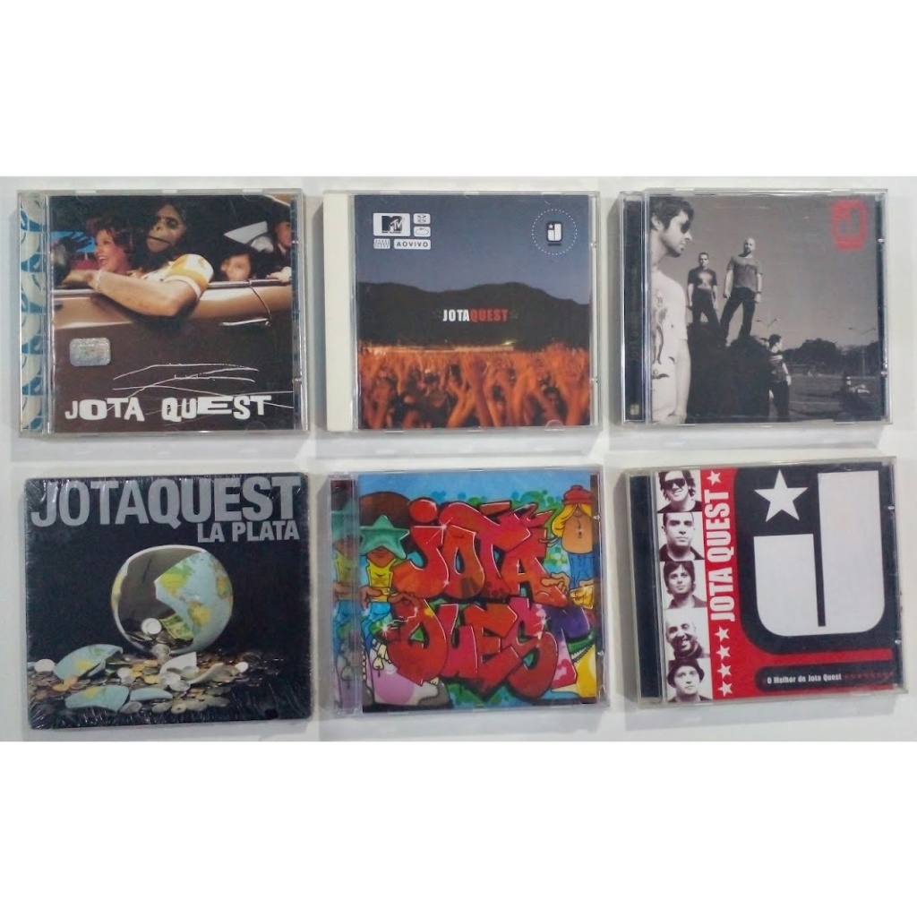 CD Jota Quest Álbuns De Carreira Sucessos Original Gravadora Á Escolha
