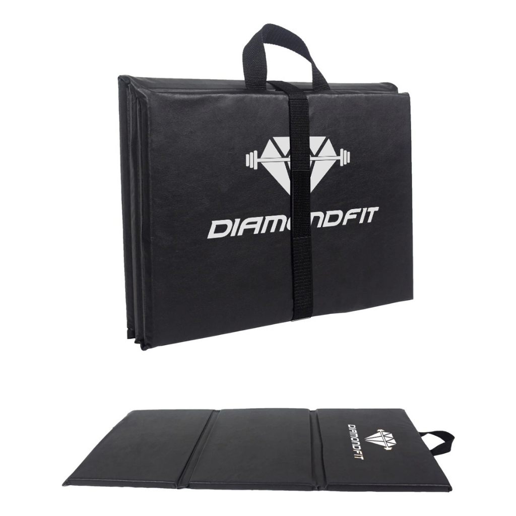 Colchonete Colchão para Exercicios Casa Academia Treino Roda Abdominal Flexão Roda Apoio Joelheiro