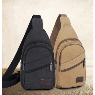 Bolsa de peito masculina ao ar livre, bolsa transversal masculina, lona resistente ao desgaste, esportiva, pequena, casual, ombro inclinado, mochila ao ar livre