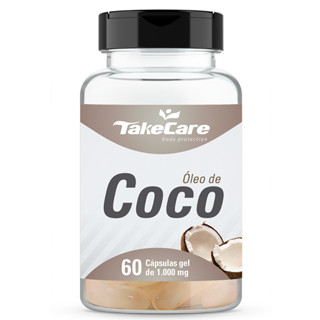Óleo De Coco Em Cápsulas 60 Cápsulas