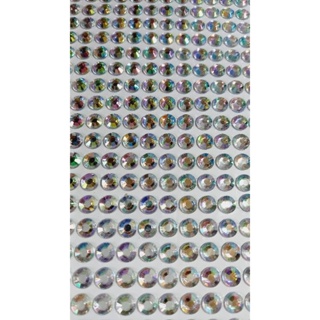 Strass Adesivo Cristal Furtacor 6mm Cartela Com 500 unidades em Oferta na Shopee