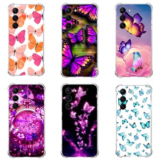 Samsung S23 Capa Tpu Desenhos Variados Capinha Case Borboleta