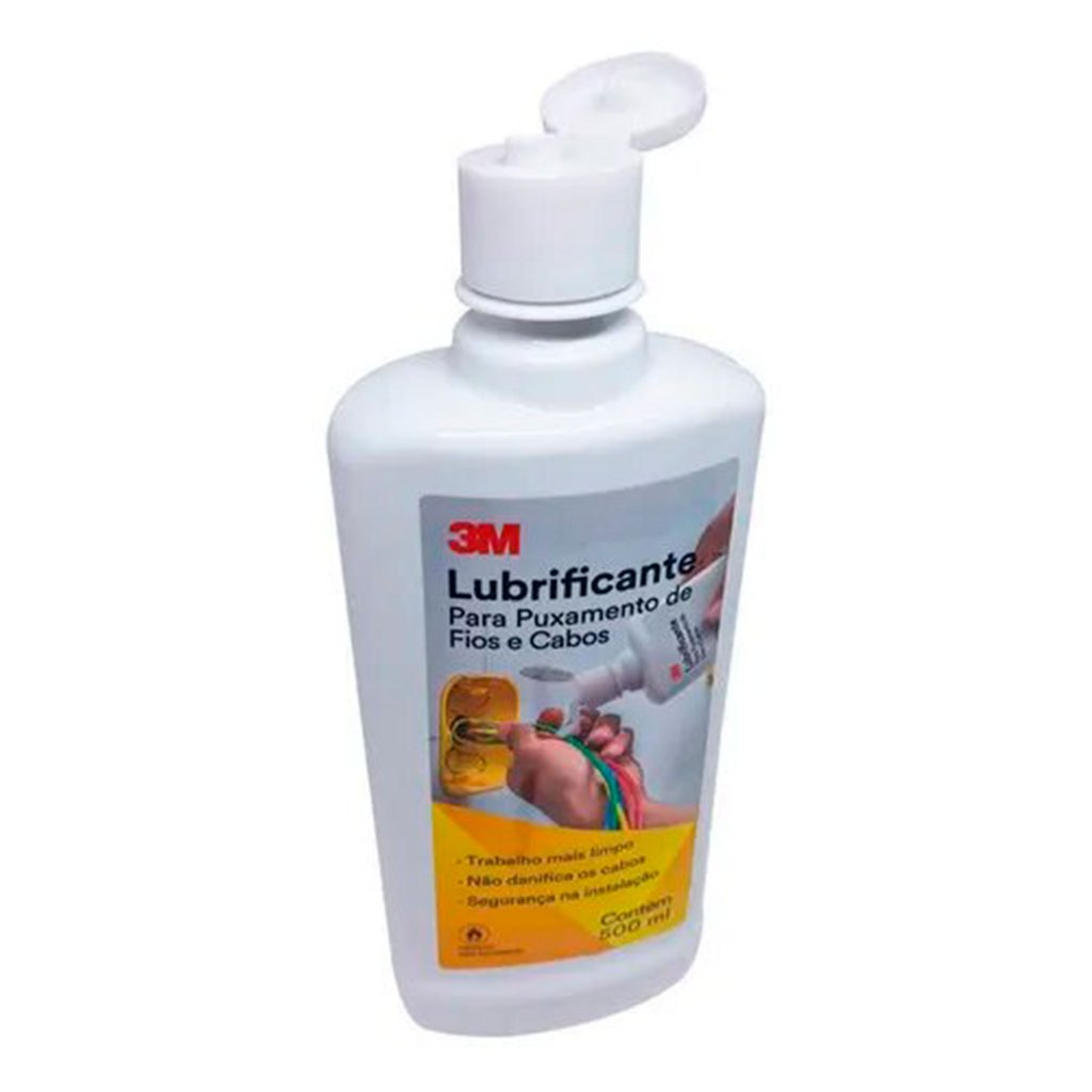 Detalhes do Lubrificante Para Puxamento De Fios E Cabos 500ml 3M