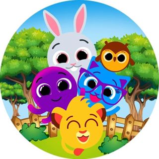 100 ETIQUETA ADESIVAS - ADESIVO 5X5 - CORTADAS EM MAQUINA PROFISSIONAL ``FAZEMOS TODOS OS TEMAS COM NOME E IDADE em Oferta na Shopee