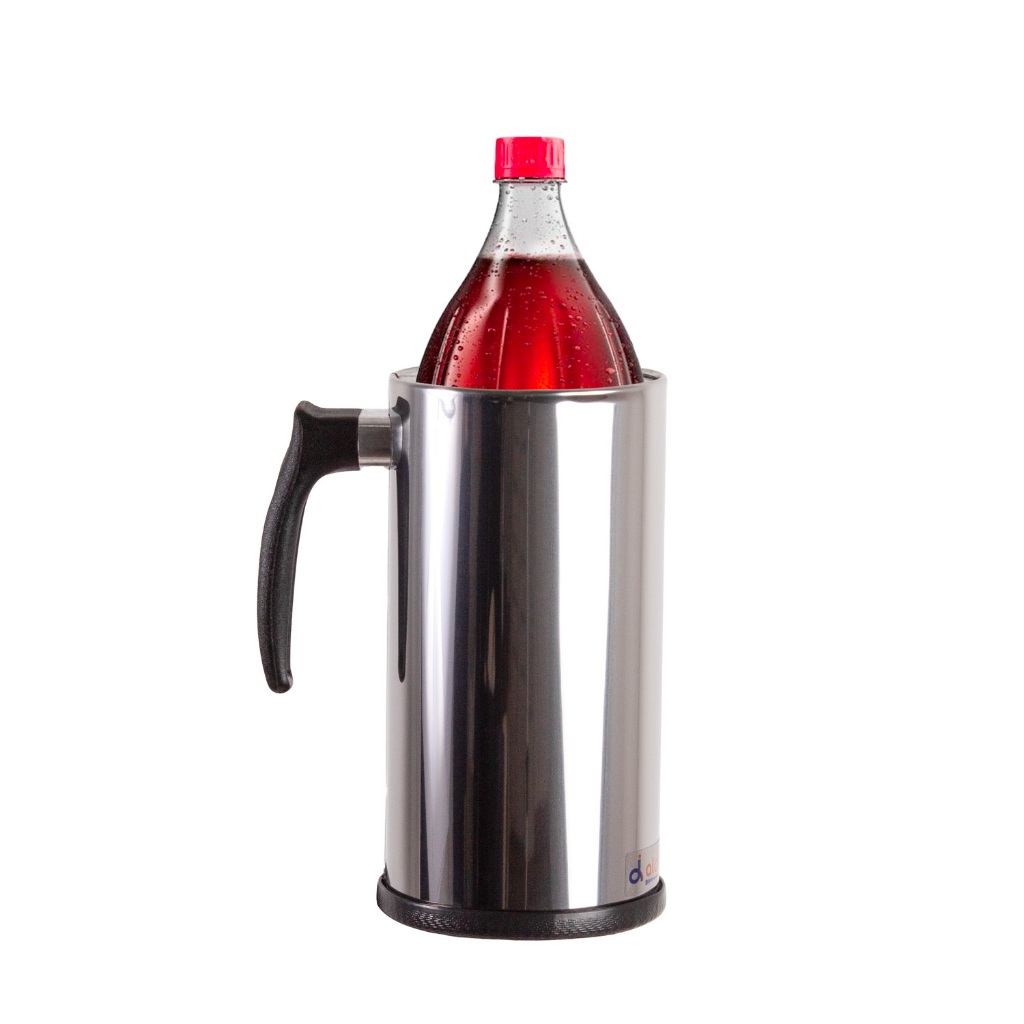Porta Garrafa Térmico Camisinha 2L Inox Para Refrigerente Litrão Com Alça