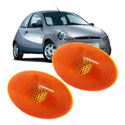 Par Pisca Lateral Ford Ka Courier Fiesta Ambar Paralama Seta