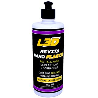 Revitalizador de Plásticos Automotivo 450ML Interno e Externo Inclusive Pneus e Borrachas