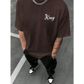 Camiseta Oversized King Modelo Unissex Estilo Grande