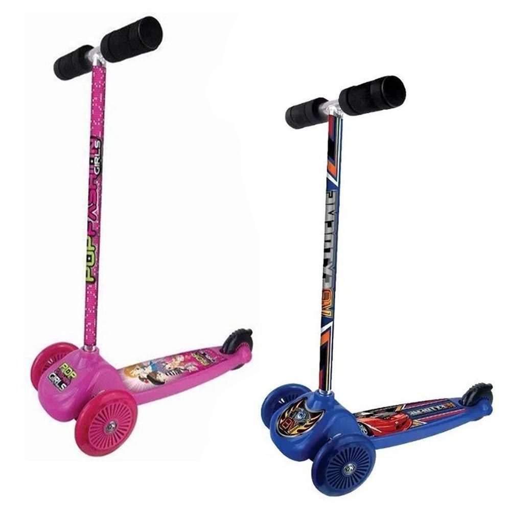 Patinete Três Rodas Infantil Radical até 50kg - Fenix