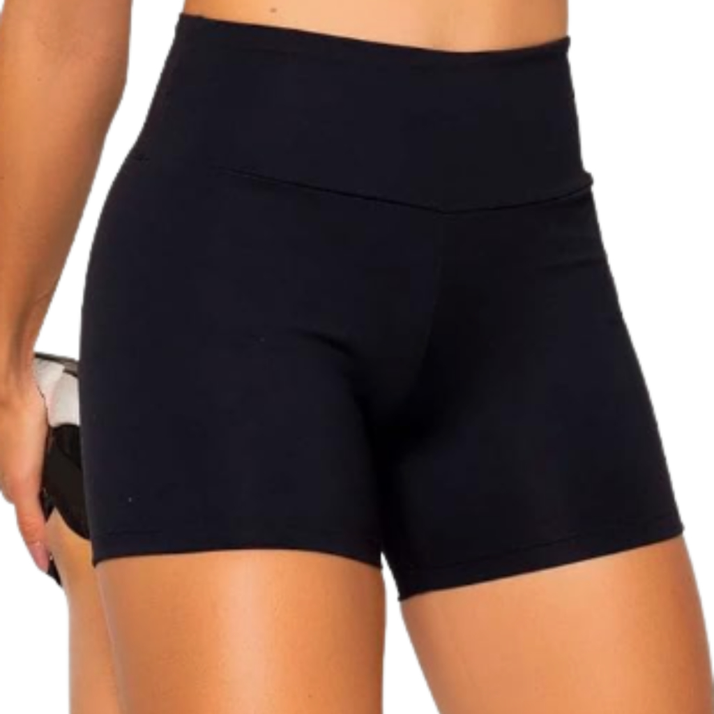 Short Legging Suplex Curto Fitness Feminino Meia Coxa ZERO TRANSPARÊNCIA Academia Excelente Tecido