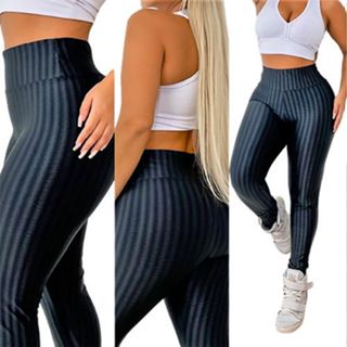 Legging Leg Bolha Tira Disfarça Celulite 3D Texturizada Envio Imediato Academia