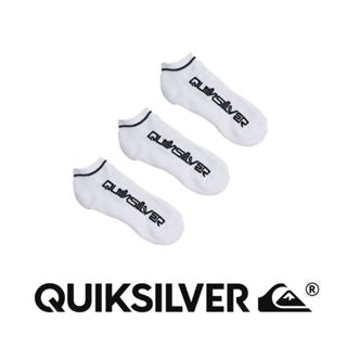 Kit 3 Pares De Meia Quiksilver Cano Invisível Branco 39 ao 42 QK22A-01