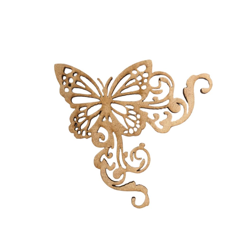 KiT 20 Unidades de Recortes em MDF - Borboletas (APLIQUES) em Oferta na Shopee