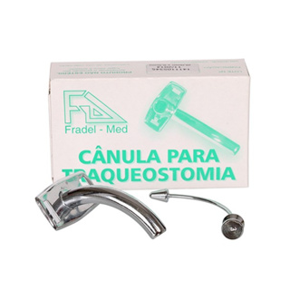 CANULA PARA TRAQUEOSTOMIA/Metal- STD- FRADEL em Oferta na Shopee