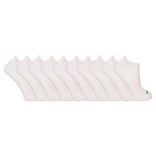 Kit 20 Pares Meia Soquete Branca Cano Baixo Adulto Algodão UNISSEX - K STORE