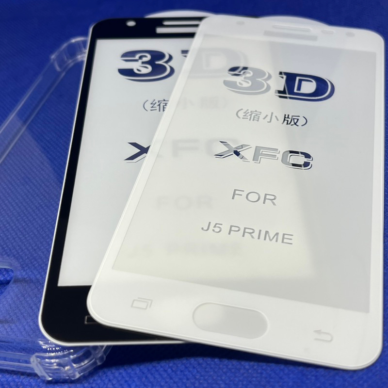 Kit 2 em 1 - Samsung Galaxy J5 Prime - Película de Vidro 3D Frontal ( Protetor de Tela ) e Capa Capinha Case em Oferta na Shopee