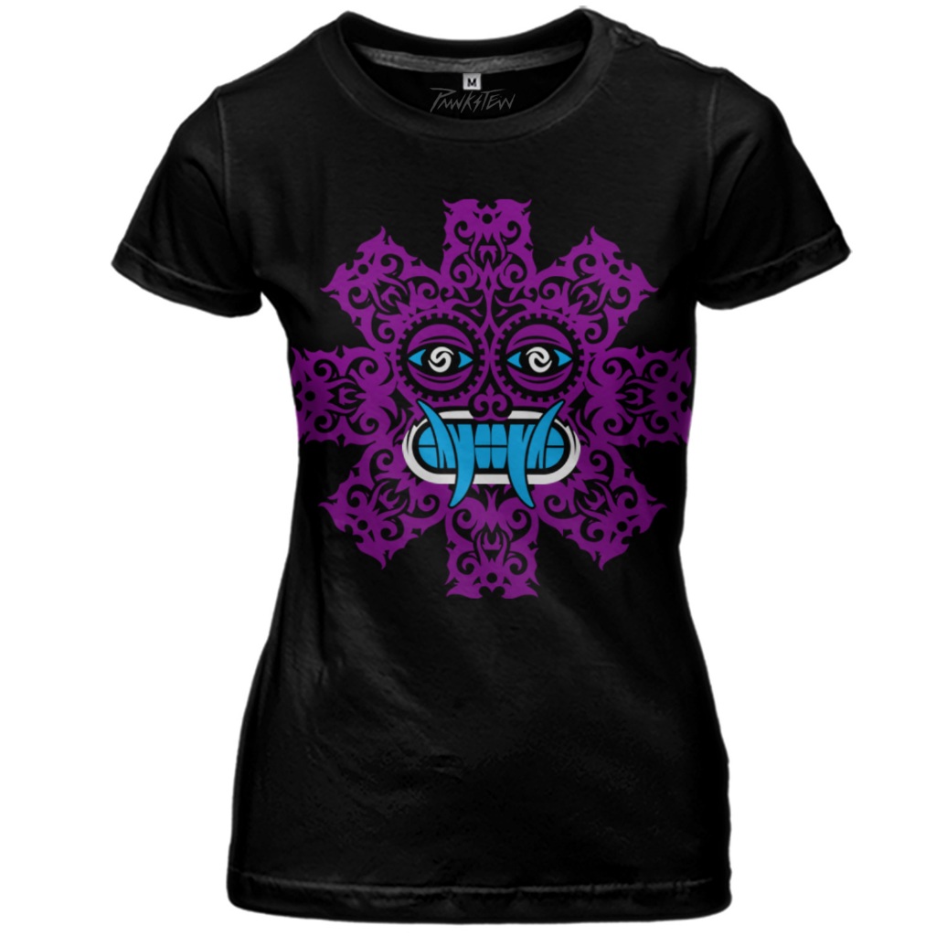 BABY LOOK Red Hot Chili Peppers RHCP 9 Aztec Punkstein