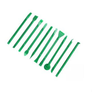 Kit 10 Espátulas de Plástico para reparos em Celular / Tablet / iPad diversos aparelhos