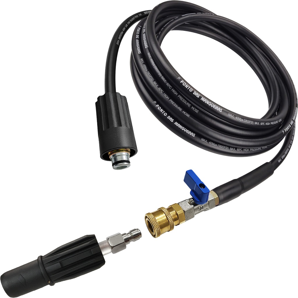 Bico Curto Registro Engate Rápido Mangueira Trama Nylon Electrolux Wap Mini Antiga