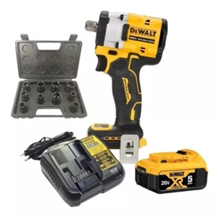 Chave De Impacto Dewalt Dcf922 1/2 +Bateria 20v 5ah Brushless em Oferta na Shopee