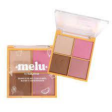Quarteto de Contorno, Blush e Iluminador - Melu By Ruby Rose