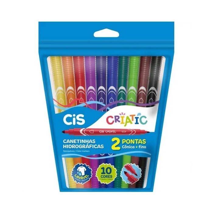 Caneta Hidrografica Ponta Fina Cis: Onde Comprar | BuscaProdutos