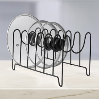 Suporte Organizador De Tampas Black, 6 Divisões, Plug Lar em Oferta na Shopee