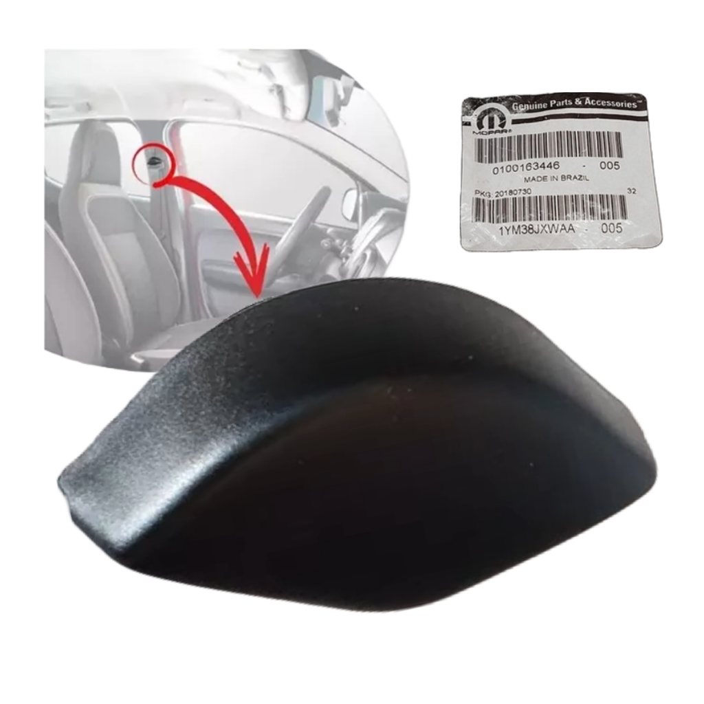 Acabamento Cinto Segurança Original Fiat Uno Palio Punto Mobi Original em Oferta na Shopee