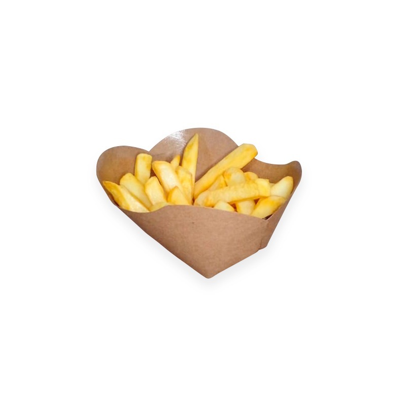 Embalagem Batata Recheada Gourmet Parda - Pct./ 100 unidades