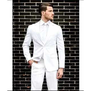 Terno Slim Branco (cores Especiais) em Oferta na Shopee