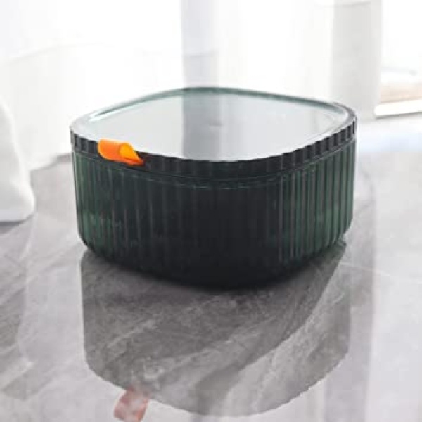 Porta Jóias Em Acrílico Organizador Com Divisórias em Oferta na Shopee