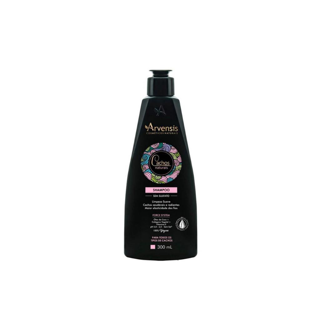 Arvensis Shampoo Cachos Naturais Sem Sulfato - 300ml