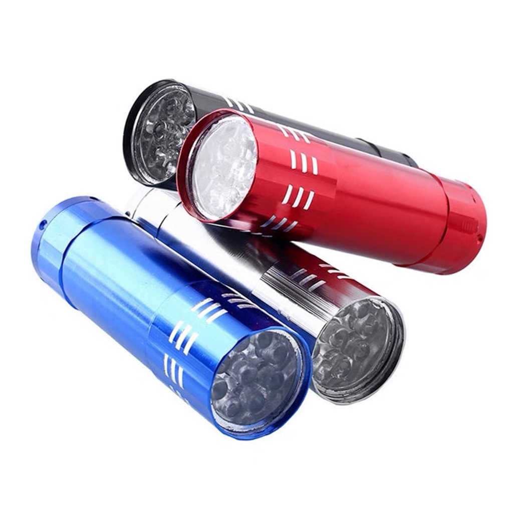 Mini Lanterna Portátil Led Ultra Violeta Seca Unha Gel Uv metal 6002