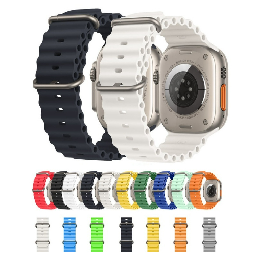 Pulseira Oceano Para Apple Watch Ultra 49mm 45mm 44mm 42mm em Oferta na Shopee