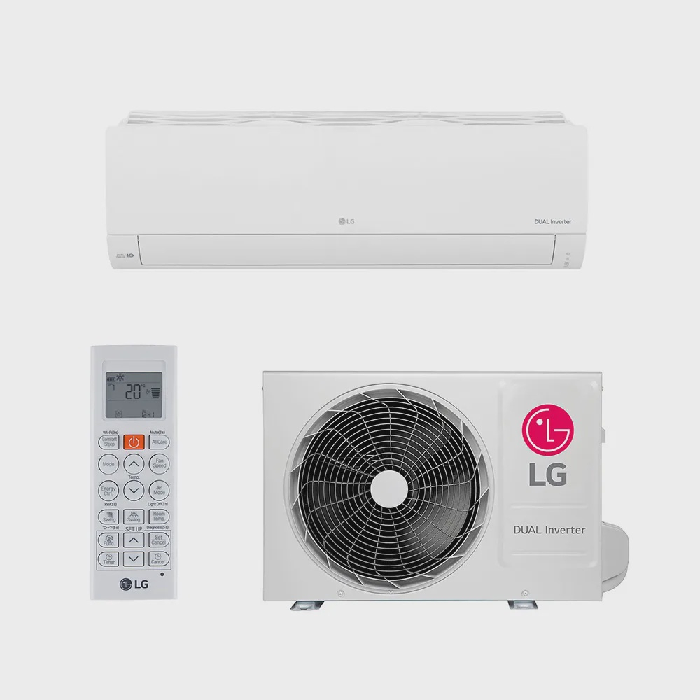 Ar Condicionado Split Hi Wall LG Dual Inverter Compact 9.000 Btus