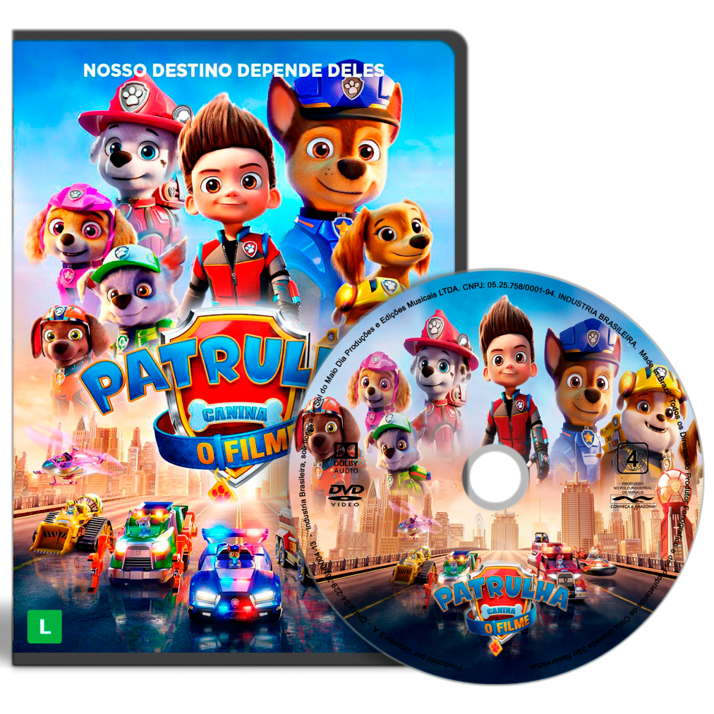 DVD - Patrulha Canina O Filme (Dublado)