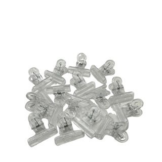 24 Presilhas 31mmCurvatura C Transp Acrilica Colorido em Oferta na Shopee