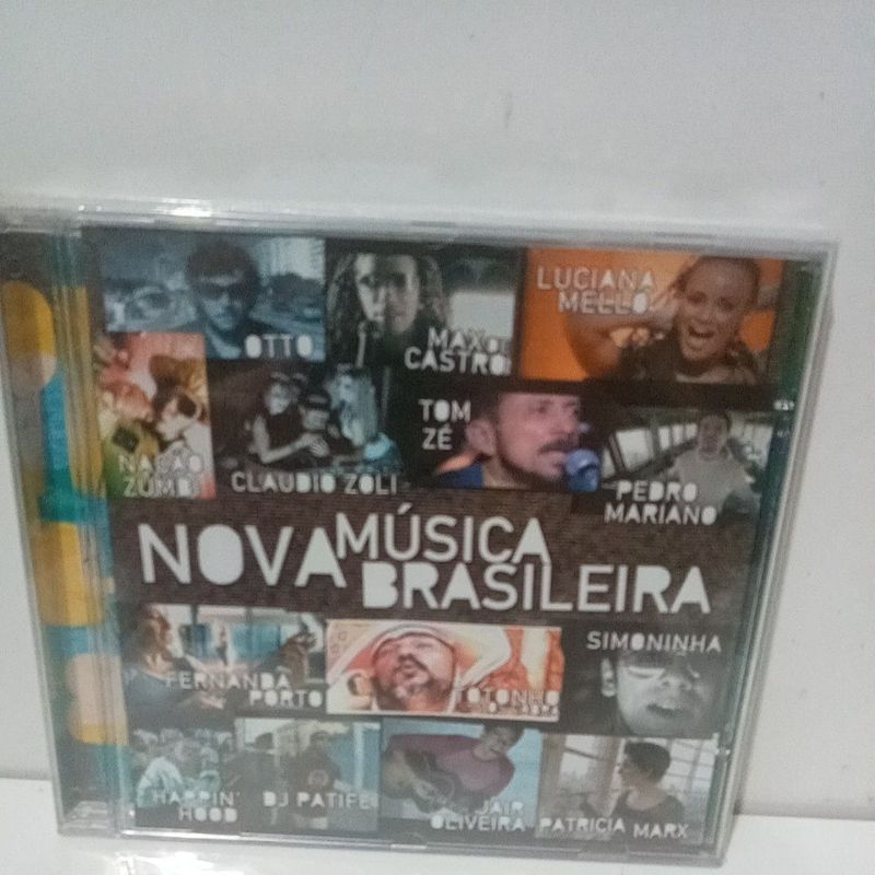 Cd Música Nova Brasileira Vários Artistas Claudio Zoli,Otto, Nação Zumbi e Muito Mais Novo de Fabrica original