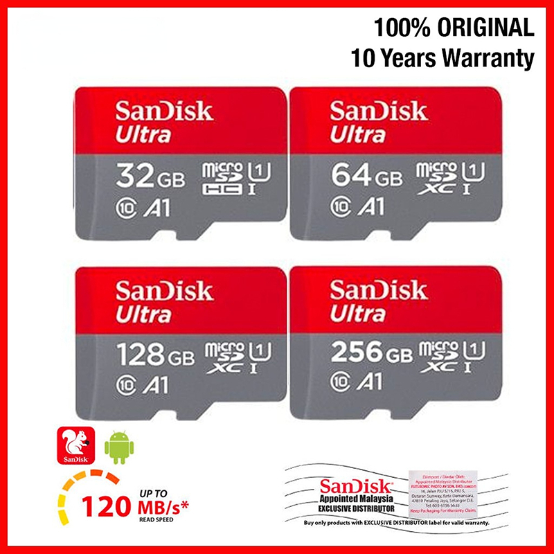 Cartão de memória 512GB 256GB 128GB 64G 32GB Micro SD Card Class10
