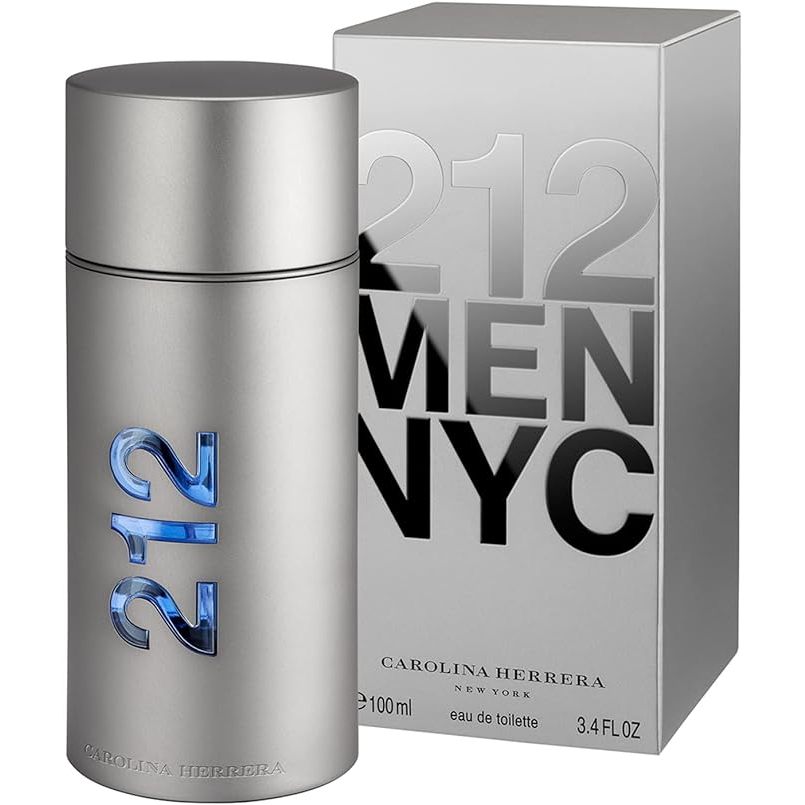 212 Men Nyc Carolina Herrera - Perfume Masculino - Eau de Toilette, Carolina Herrera100ml