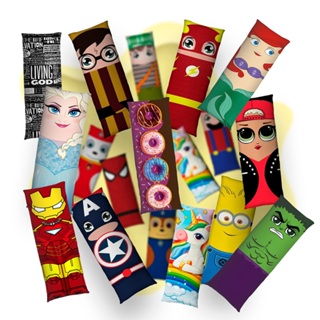 Almofada Cinto Segurança de carro para pescoço Viagem Infantil Adulto Super Heróis e Personagens em Oferta na Shopee