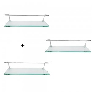 Combo 3 Porta Shampoo 10x20 incolor