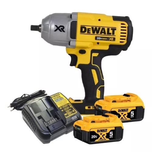 Chave De Impacto Dewalt Dcf899 + 2 Baterias 20v 5ah Bivolt em Oferta na Shopee