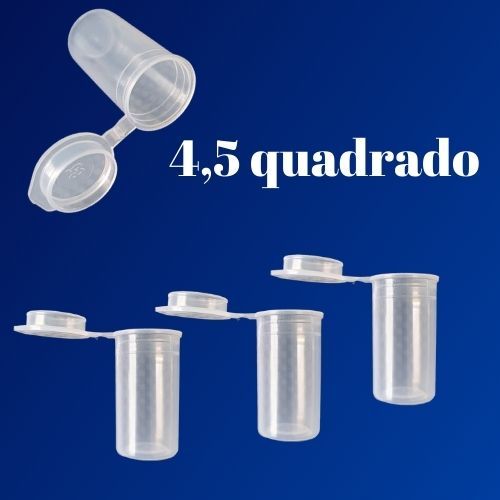Microtubo 4.5- 1000 unidades- Cápsula-centrifugação