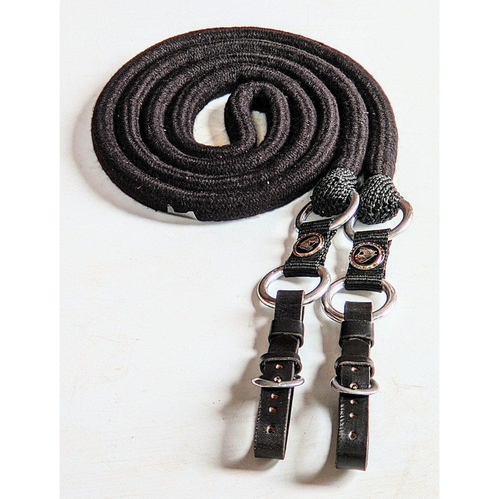 Rédea Lã Lisa Especial 4 Argolas Aplique Cavalinho Cavalo